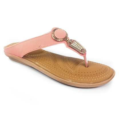 Comfortable Pink Slip-On Softy Slippers