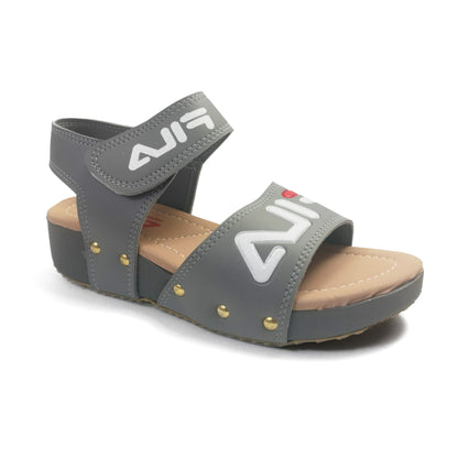 Fila Wedge Slipper Sandal for Girls | Grey