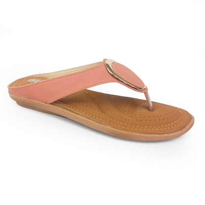 Comfortable Pink Wedge Softy Slippers