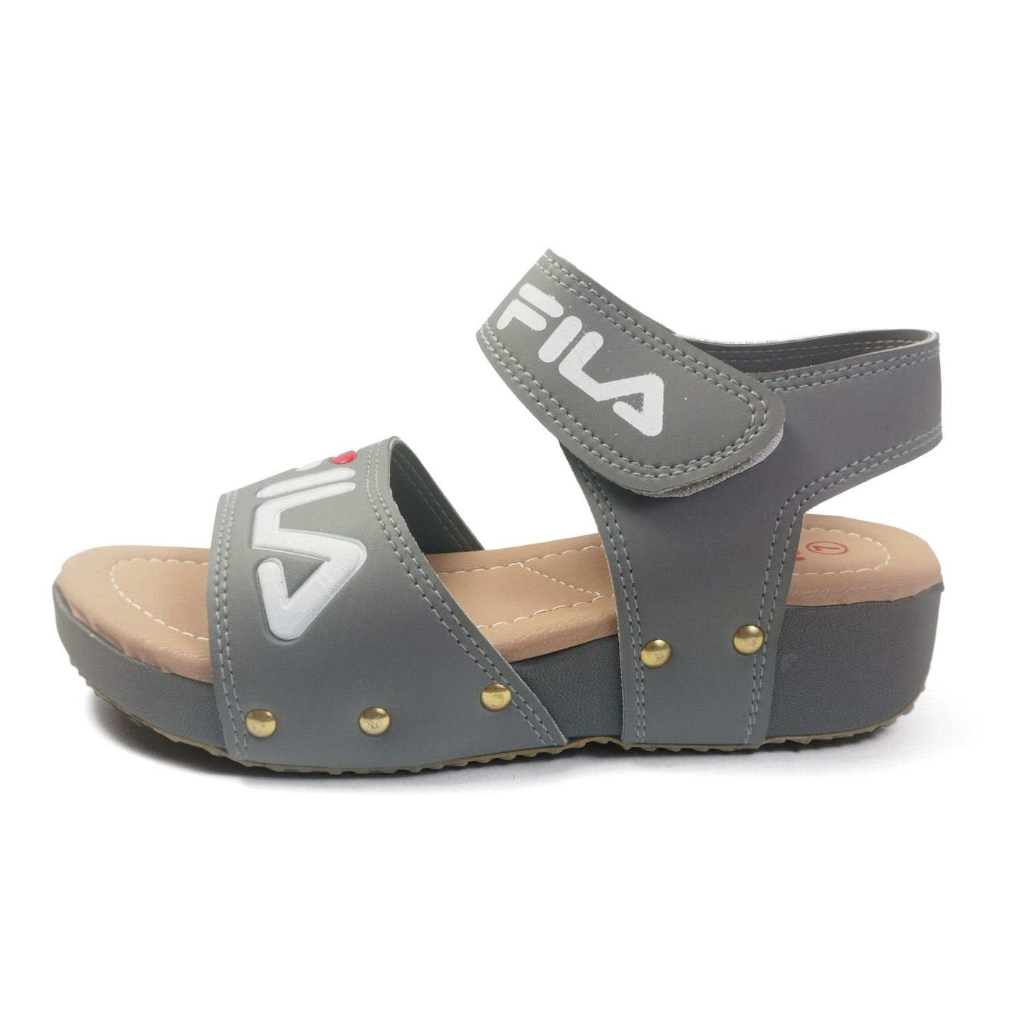 Fila Wedge Slipper Sandal for Girls | Grey