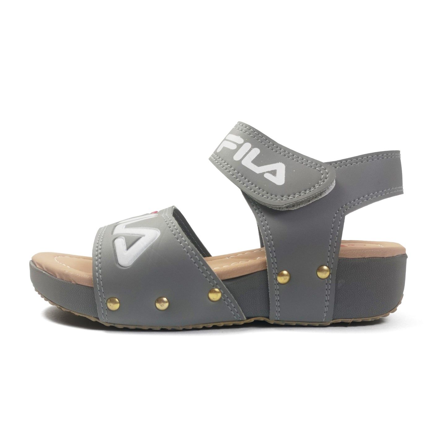 Fila Wedge Slipper Sandal for Girls | Grey