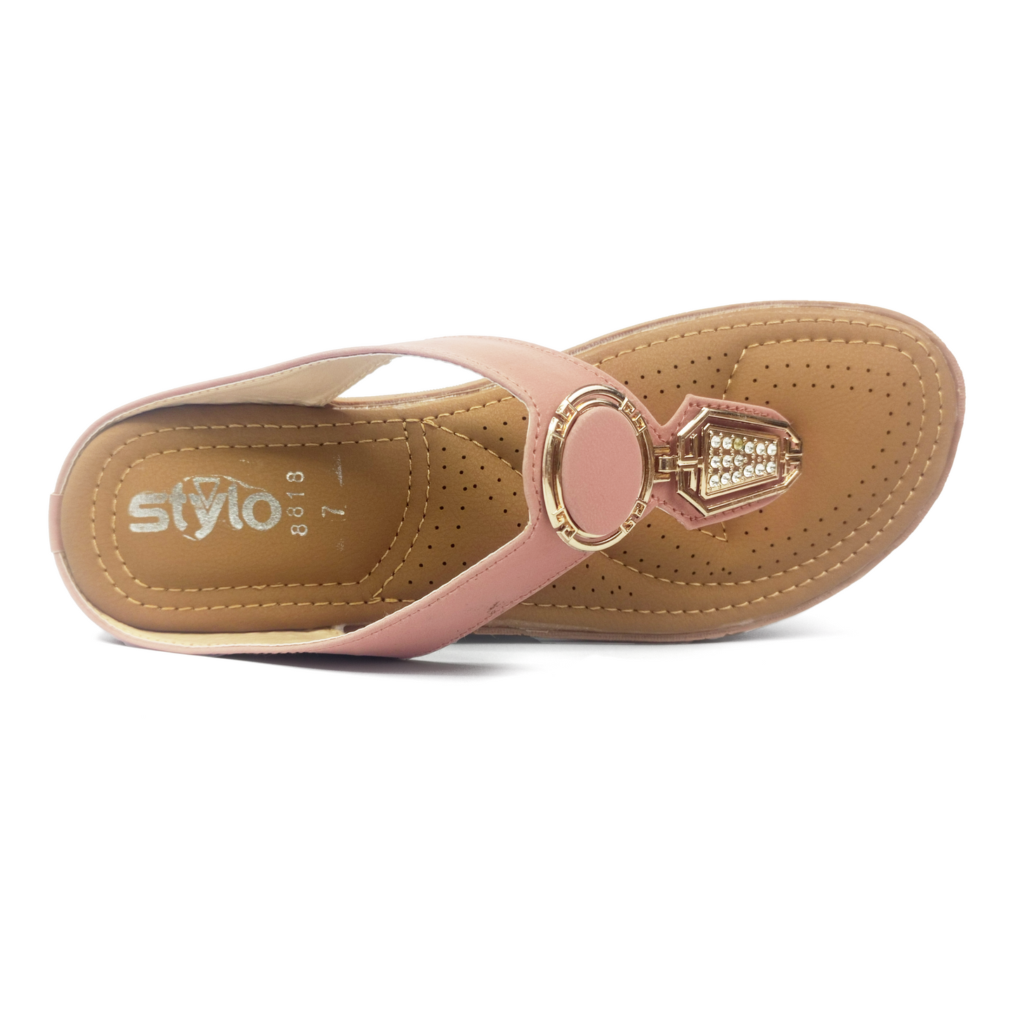 Comfortable Pink Slip-On Softy Slippers