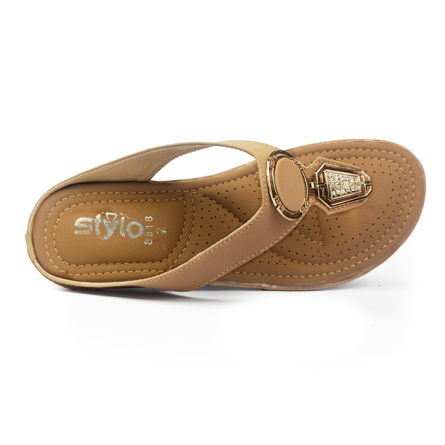 Comfortable Peach Slip-On Softy Slippers