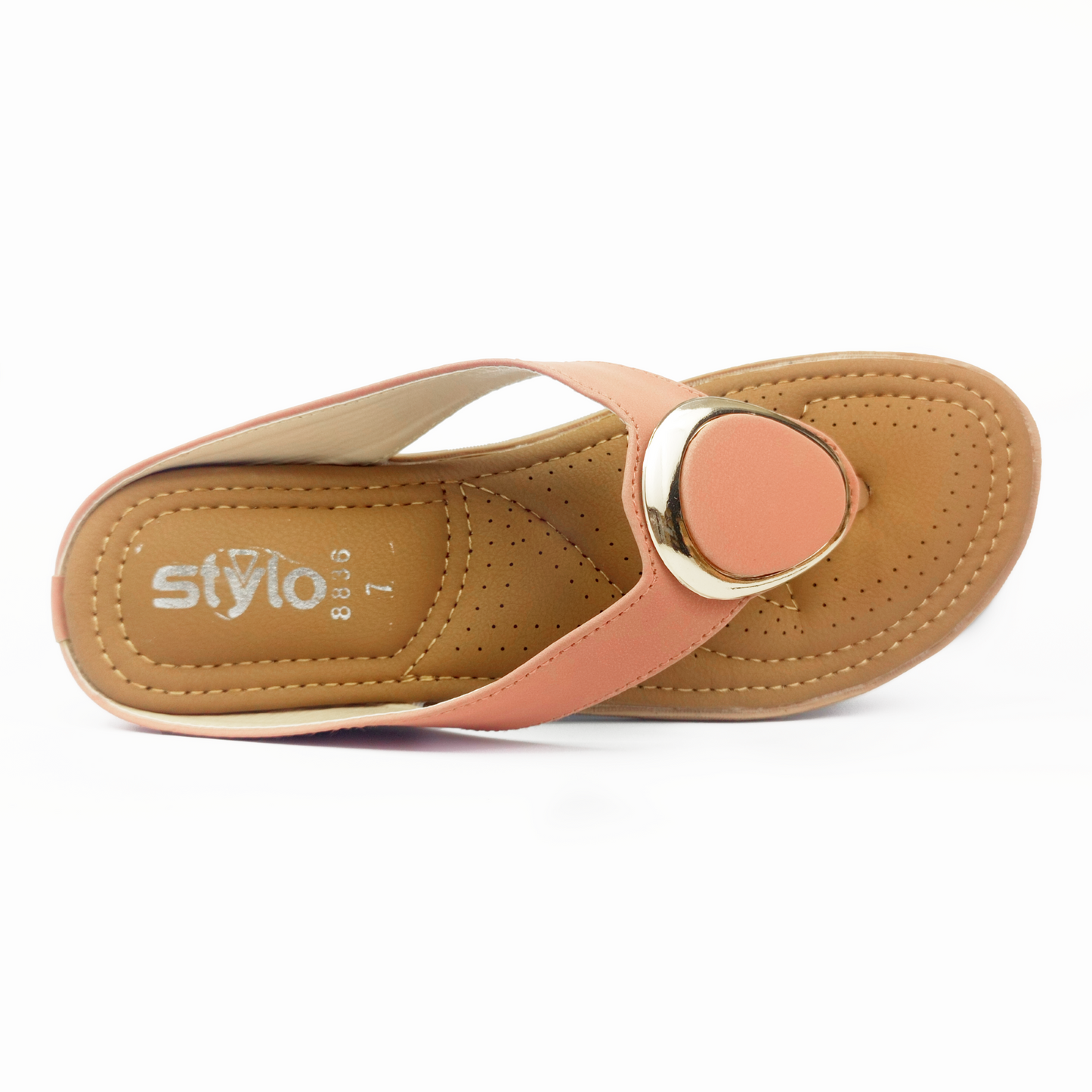 Comfortable Pink Wedge Softy Slippers