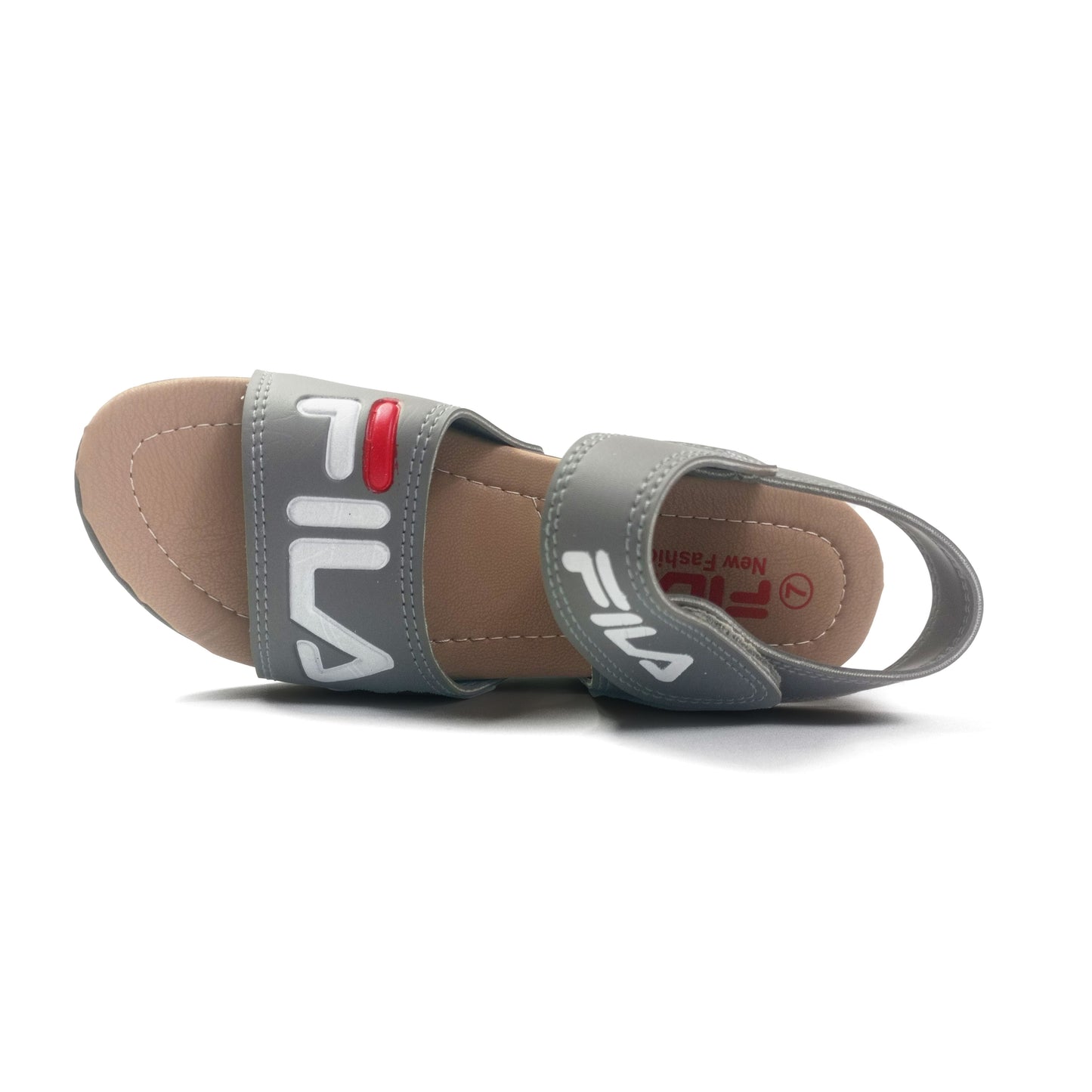 Fila Wedge Slipper Sandal for Girls | Grey