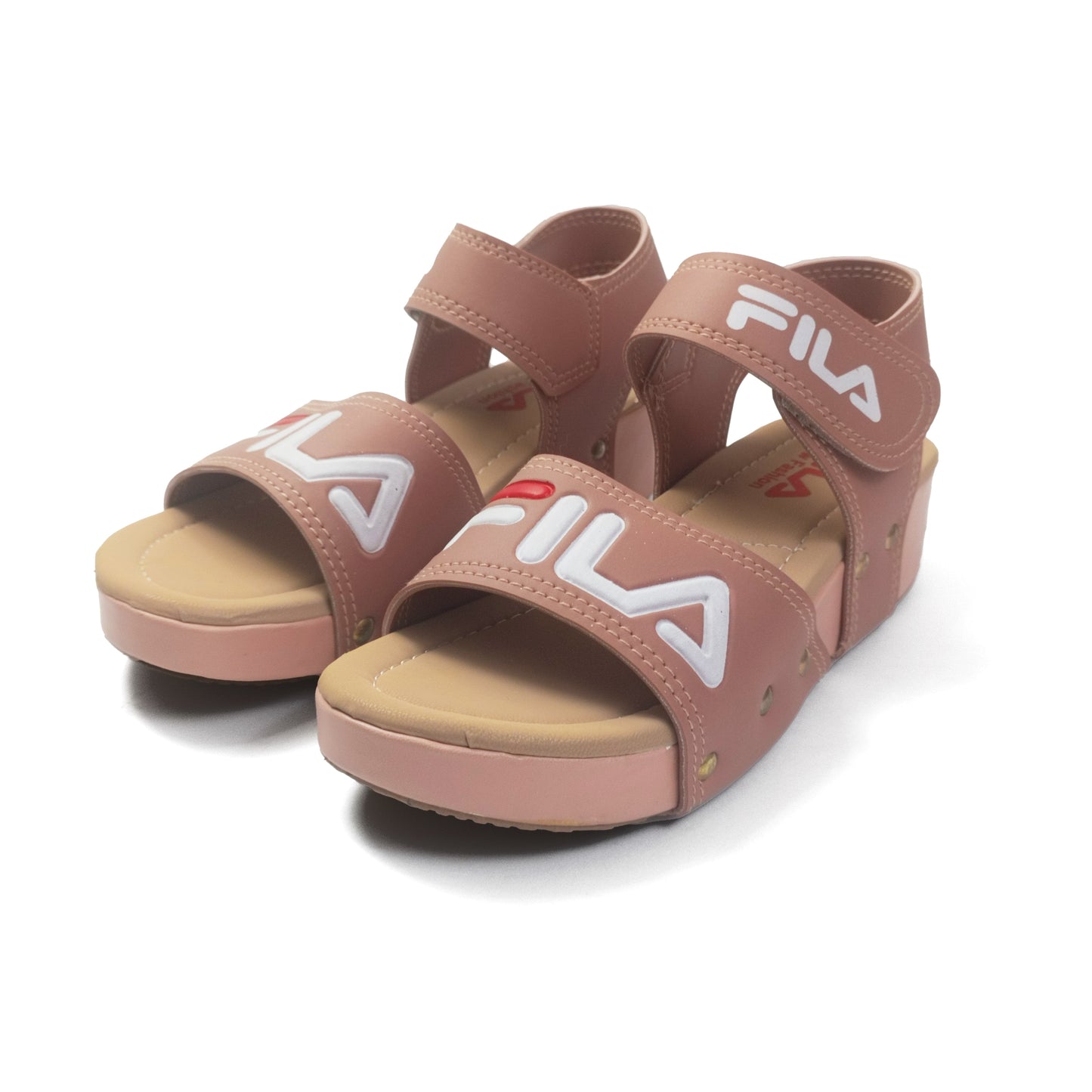 Fila Wedge Slipper Sandal for Girls | Pink