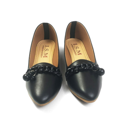 Flat pumps Shoes for Girls | Black Bellies