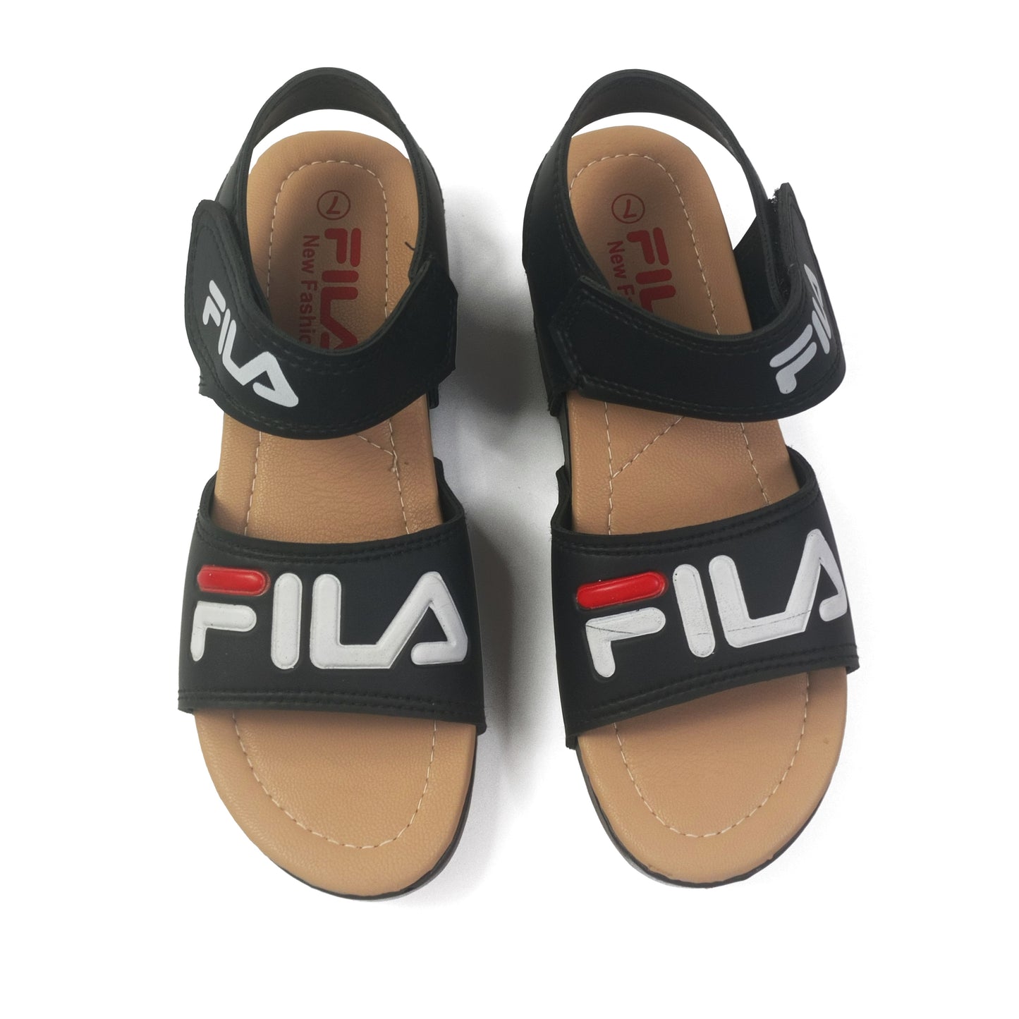 Fila Wedge Slipper Sandal for Girls | Black